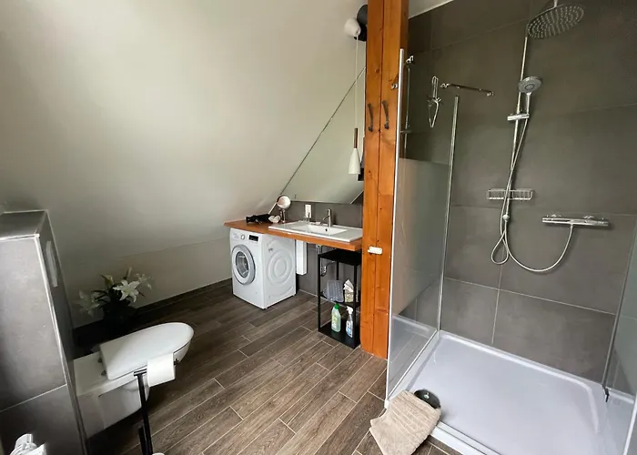 Luxus Lindenhof -ferienwohnungen In Friesland An Der Nordsee Am Naturschutzgebiet Urwald Appartamento